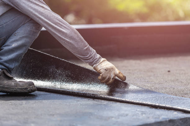 Professional Emergency Waterproofing technician working in South Bend, IN